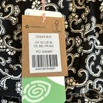 Boden Tencel Sweetheart Neckline Black White Jersey Dress Size 8 Photo 9