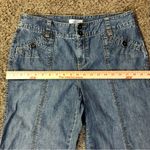 Christopher & Banks Christopher Banks Capris Womens 10P Used Denim Convertible Legs Photo 5
