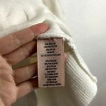 Philosophy Dolman Sleeve Novelty Stitch Pullover Sweater Womens Size Large Cream Photo 4