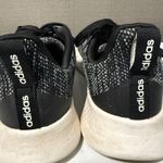 Adidas  Women's Running Shoes Black & White Knit Lightweight Sneakers‎ Size 8.5 Photo 3