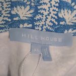Hill House The Mirabel Skirt Trailing Vine Blue Linear Floral Poly Crepe XL New Photo 5