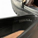 Bamboo 🖤 Y2K Vibe Black Platform Loafers w/ Gold Chain • Size 8 Photo 6