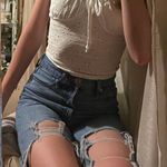 Olivia Rae White Eyelet Tank Photo 0