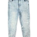 Kendall + Kylie  Kontour High Rise Jeans Women’s 13/31 Distressed Custom Paint Photo 0