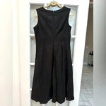Christopher & Banks  | Black Linen Blend A-Line Dress Size 10P Petite NWT Photo 1