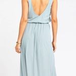 Show Me Your Mumu  ‘Kendall’ Maxi dress in silver sage crisp S Photo 2