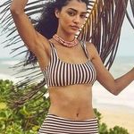 Free People Bec + Bridge Barbara Boy Leg Bikini Bottoms Size 10 NWT $115 Photo 0