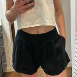DÔEN Larue Linen Shorts in Black Size 2 Photo 0