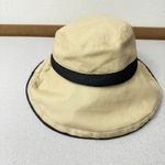Orvis  Wide Brimmed Hat Womens One Size Adjustable Khaki Sun Hat Packable Cotton Photo 4