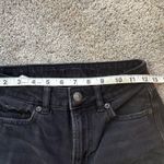 American Eagle  Women’s Black Distressed Ripped Jeans Size 00 Regular Photo 8