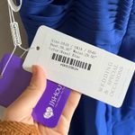 JJ's House [JJ’s House] NWT Royal Blue Halter Lace Detail Dress- US 10 Photo 7