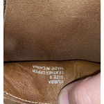 Yellow Box  Women’s 9M Hubba Brown Leather‎ Moccasin Style Flats Rhinestones FLAW Photo 7