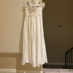 Urban Outfitters NWOT  white fairy strapless midi dress Photo 3