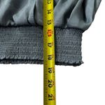 EXPRESS Blue Tie Bow Deep V-neck Blouse Women's Size Small | 63-55-2 Photo 3