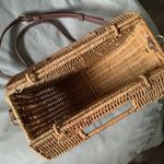 C&C California  Handmade Rattan Convertible Handbag Photo 2