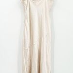 Selfie Leslie NWT  Coquette Well Verse Pleated Bust Front Split Slip Dress Size L Photo 12