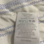 Milk n honey snall blue and white striped button down women’s blouse Photo 5