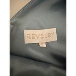 Revelry Dusty Blue Blair Satin Long Formal Maxi Dress Bridesmaids Gown 8 Photo 2