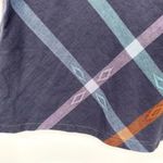 Vintage Western Floral Embroidered Blouse Top Purple Size M Photo 4