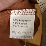 Burnt Orange Short Sleeve Boutique Tee with Fall Pumpkins Size XL Photo 4