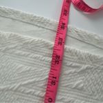 Free People  violet puff sleeve tie back mini dress white sz S Photo 7