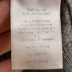 Talbots penguin sweater lambs wool blend blue grey Medium petite Photo 6