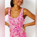 Lilly Pulitzer EUC Newberri Tank Dress in Seaside Scene Size Large Photo 0