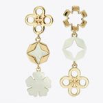 Tory Burch  Kira  Clover Linear Earrings Photo 1