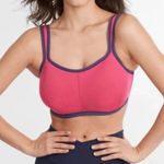 NWT Natori Yogi Yoga Sports Bra Blush Pink SZ 32H Photo 0