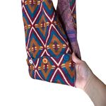 Matilda Jane 435 Boho Chic Multicolor Geometric Knit Infinity Loop Scarf OS Blue Photo 1