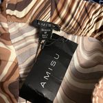 Amisu NWT!  Women's Printed Stretchy High Waisted Bell Bottom Boho Flare Pants Photo 3