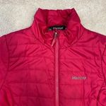 Marmot Full Zip Pink Puffer Jacket Size S Photo 1
