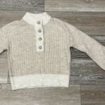 Sincerely Jules Sz S So So Soft Sweater 4% Alpaca Beige & Cream Adorable! Photo 0