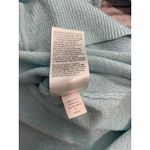 Chico's 1 Cardgian Sweater Womens M Shine 3 Button Front 3/4 Slv Pale Turquoise Photo 8