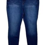 Torrid  High Rise Curvy Fit Dark Wash Stretch Super Skinny Jean Size 22 Regular Photo 0