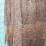 Layered floral dress Pink Size L Photo 2