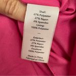 Likely  Hot Pink Strapless High Low Dress Womens 14 Formal Bridesmaid Prom Gown Photo 4