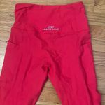 Lorna Jane  red mesh tights workout gym  Photo 1