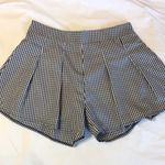 JustFab Gingham Crop Top & Pleated Shorts Photo 3