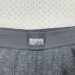 SKIMS Boyfriend Collection Gray Ribbed Knit High Waisted Boxer Brief Shorts M Photo 2