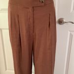 Elie Tahari Linen Blend Wide Leg Pants Photo 3