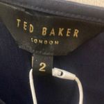 Ted Baker Aminna Lone Sleeve Navy Utility Dress Photo 2