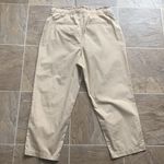 Loft  Paper Bag Tan Pants Sz LP NWT Photo 3