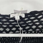 Poupette St. Barth NWT Kaia Crochet Maxi Dress Medium Black Cover Up Medium Photo 4