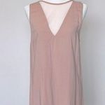 Silence + Noise Urban Outfitters  Mini Dress V Neck Mesh Cutout Sleeveless Shift Photo 0