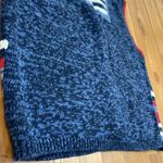 Christopher & Banks  Hand Embroidered USA Patriotic Flag Sweater Vest Women Small Photo 9