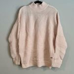 Bench BLUSH PINK MOCK-NECK OVERSIZED KNIT SWEATER SIZE SMALL Photo 0