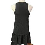 Madewell  Women's XXS Black Sleeveless Drop Waist Tank Dress Short Length Photo 1