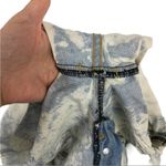 CARMAR Acid Wash Button Fly Denim Jean Shorts 23 Photo 9