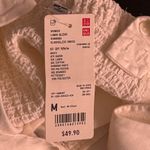 Uniqlo  Linen Midi Dress Cream Medium Photo 8